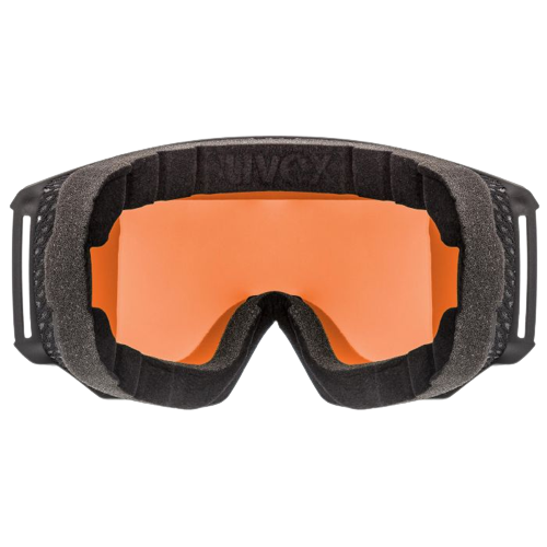 Goggles Uvex Athletic CV Black/Matt Blue-Orange - 2023/24