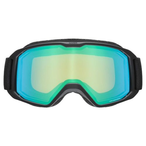 Goggles Uvex Elemnt FM Black Matt Green - 2023/24