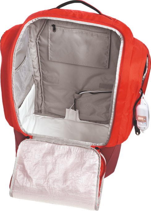 Heated backpack Atomic RS Heated Boot Pack 230V Rio Red 70l - 2024/25