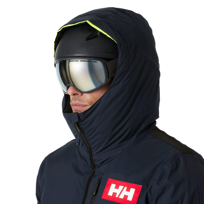 Helly Hansen Kvitfjell Race Puffy Jacket Navy NSF Replica 2024 25 Ski Clothing Ski Jackets Mens Jackets Ski Clothing TEAMskiwear Men s Ski Jackets KrakowSport