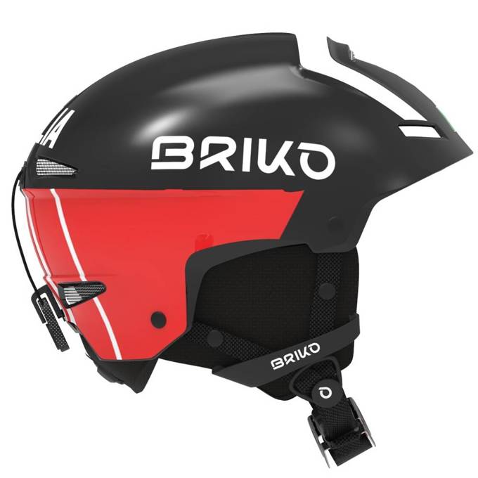 Helmet Briko Faito EPP Italia FIS Matt Black/White - 2023/24