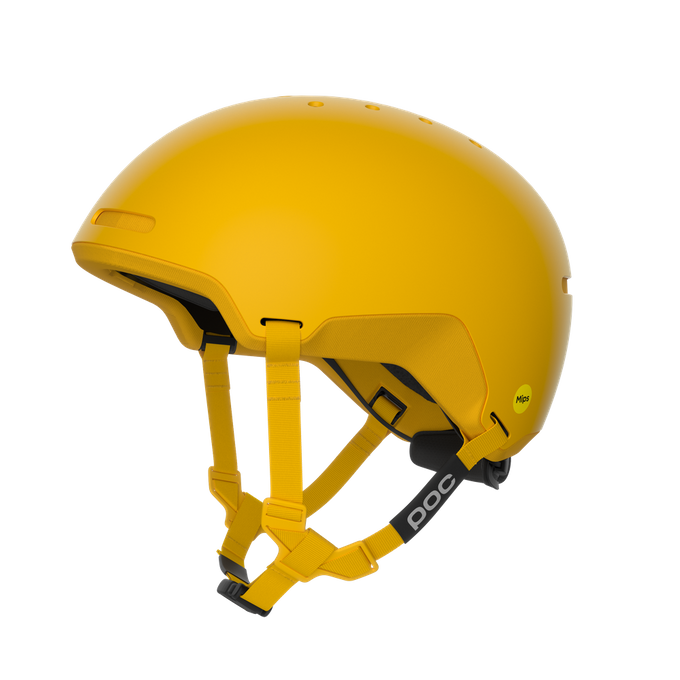 Helmet POC Calyx Mips Sulphite Yellow Matt - 2023/24