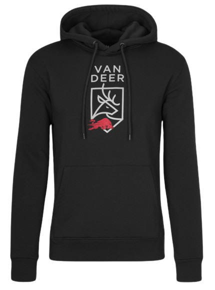 Hoodie Van Deer Logo Hoodie Black - 2024/25