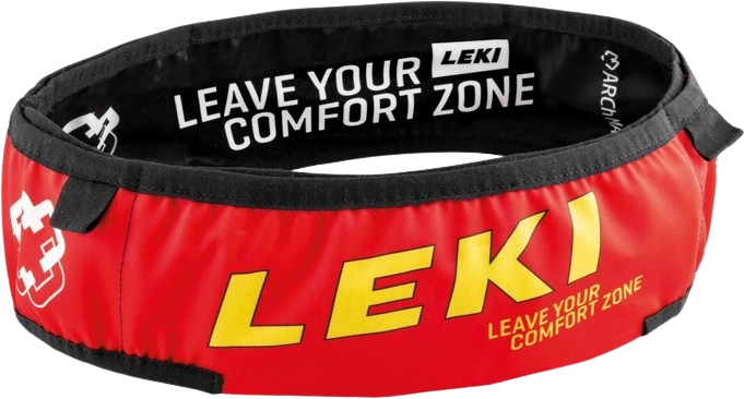 LEKI Trail Running Pole Belt Red - 2021