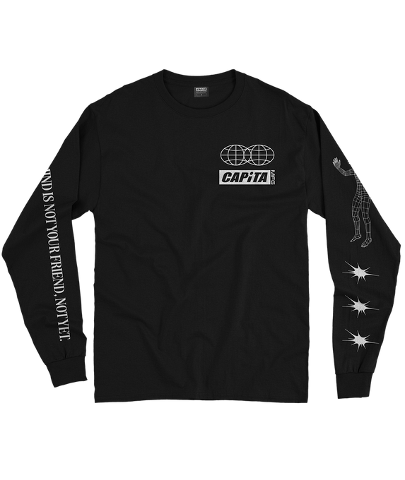 Long Sleeve Shirt Capita Friend Long Sleeve Tee Black - 2024/25