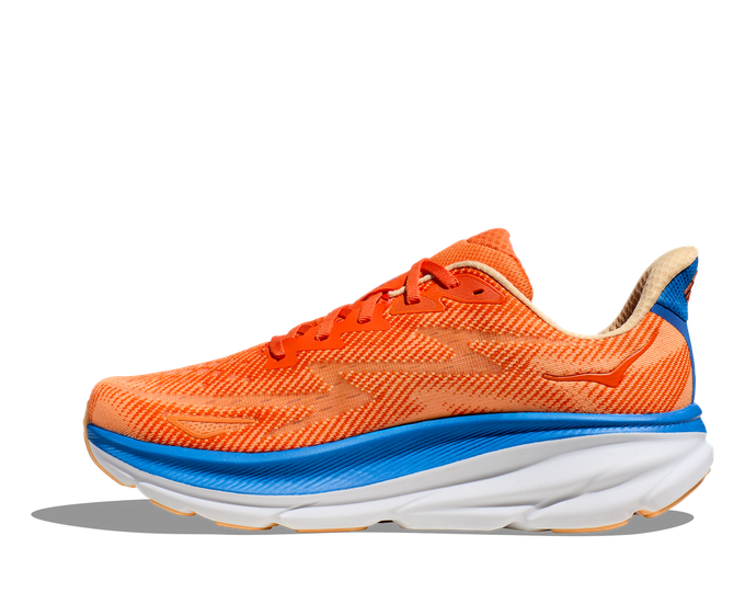 Men shoes Hoka Clifton 9 Vibrant Orange/Impala