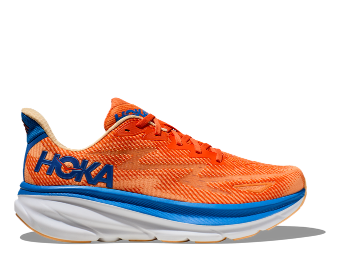 Men shoes Hoka Clifton 9 Vibrant Orange/Impala