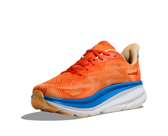 Men shoes Hoka Clifton 9 Vibrant Orange/Impala