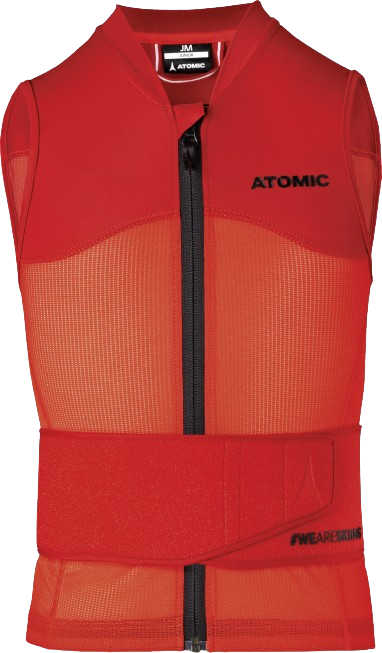 Protector Atomic Live Shield Vest JR Red - 2024/25