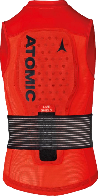 Protector Atomic Live Shield Vest JR Red - 2024/25