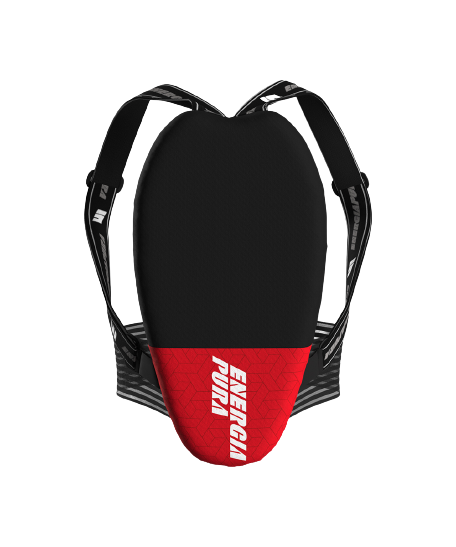 Protector ENERGIAPURA Long Back Protector Adj Polygonal Red/Black - 2023/24