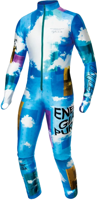 Race Suit ENERGIAPURA Cielo Multicolor Junior (insulated, unpadded) - 2022/23