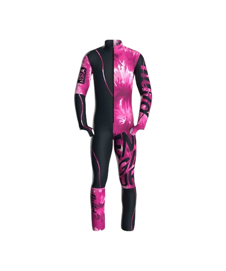 Race Suit ENERGIAPURA FLUID Fuxia Junior (insulated, padded)  - 2022/23