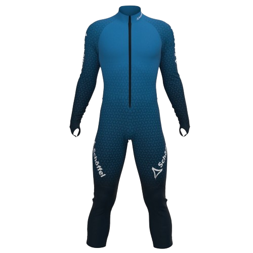 Race suit Schoffel Team Racesuit Unisex Blue Aster - 2024/25