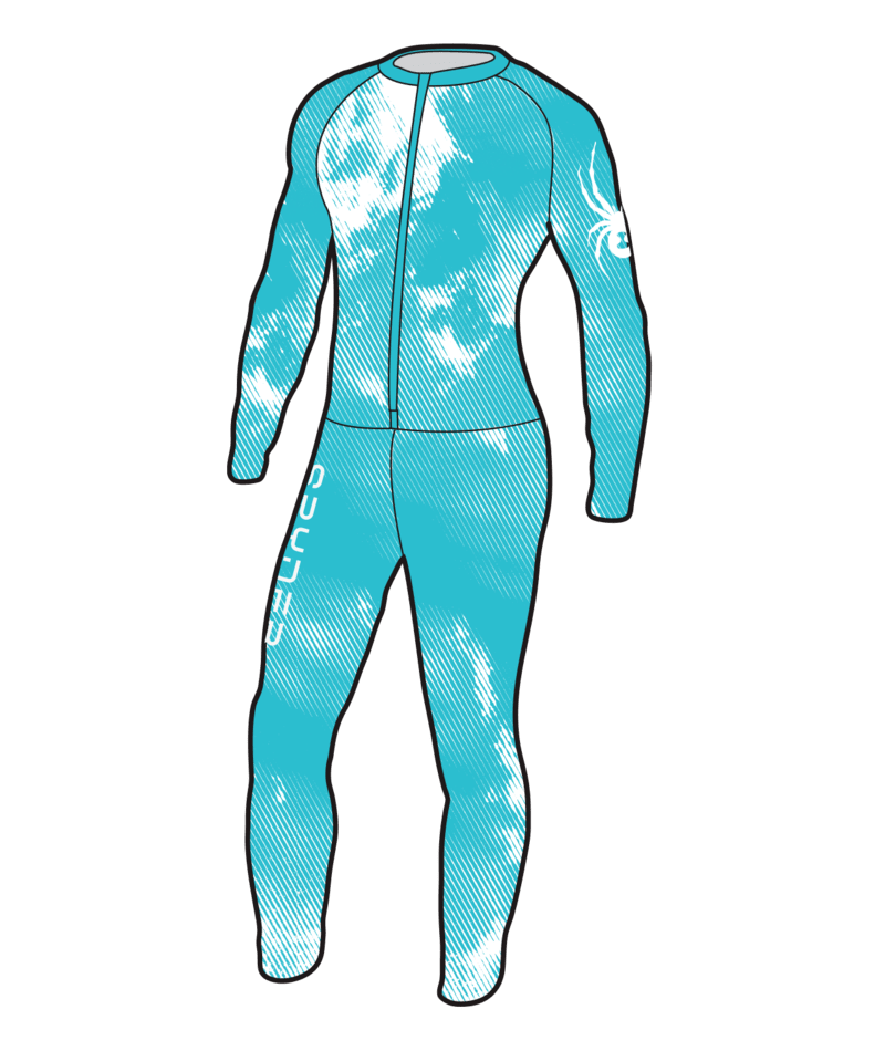 Race suit Spyder Nine Ninety Race Suit Barbados Blue - 2023/24