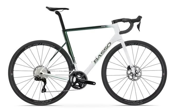 Road bike Basso Astra 105 Di2 Pop Green/Microtech Mr Lite - 2023