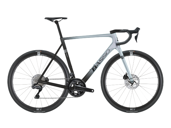 Road bike Basso Diamante Ultegra Di2 Fade Opal White/Microtech RE38 - 2023