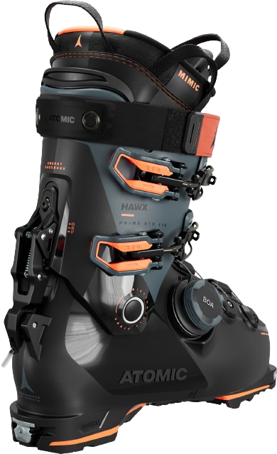 Ski boots Atomic Hawx Prime XTD 110 BOA GW Black/Storm/Orange – 2024/25