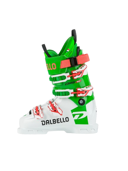 Ski boots Dalbello DRS WC M White/Green Race - 2024/25