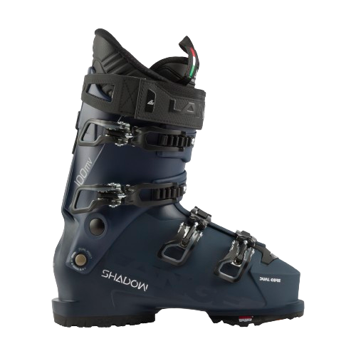 Ski boots Lange Shadow 100 MV GW Black Blue - 2024/25