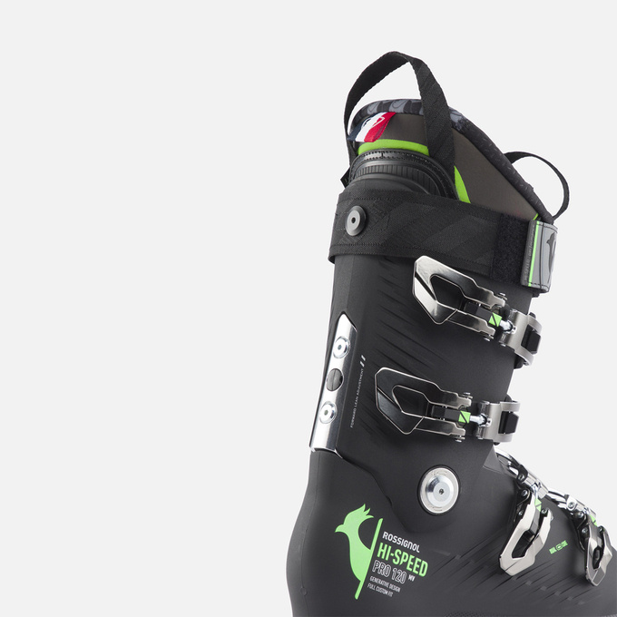 Ski boots Rossignol Hi-Speed PRO 120 MV GW Black/Green - 2023/24