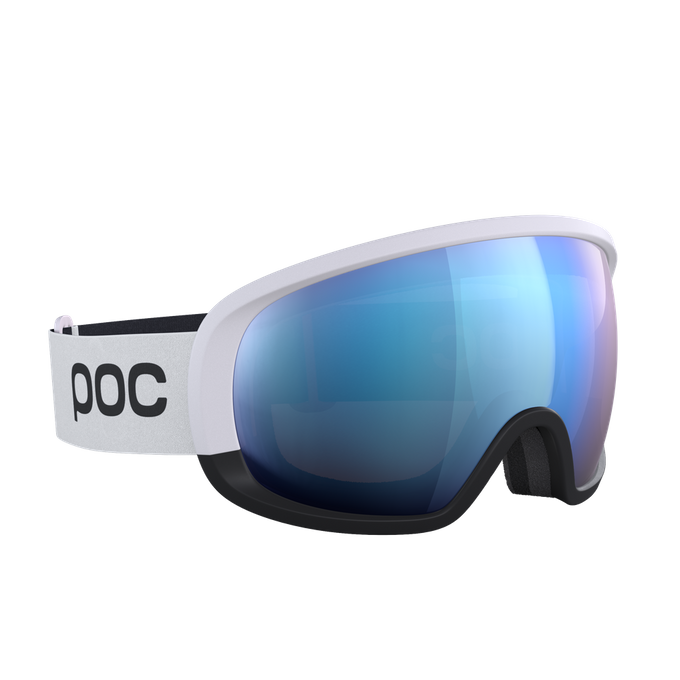 Ski goggles POC Fovea Race Hydrogen White/Uranium Black/Partly Sunny Blue - 2023/24