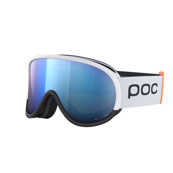 Ski goggles POC Retina Mid Race Hydrogen White/Uranium Black/Partly Sunny Blue - 2023/24