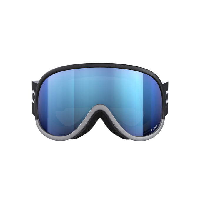 Ski goggles POC Retina Mid Race Uranium Black/Argentite Silver/Partly Sunny Blue - 2023/24