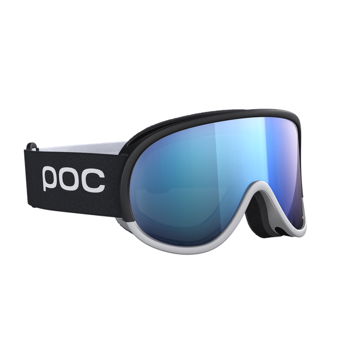 Ski goggles POC Retina Mid Race Uranium Black/Argentite Silver/Partly Sunny Blue - 2023/24