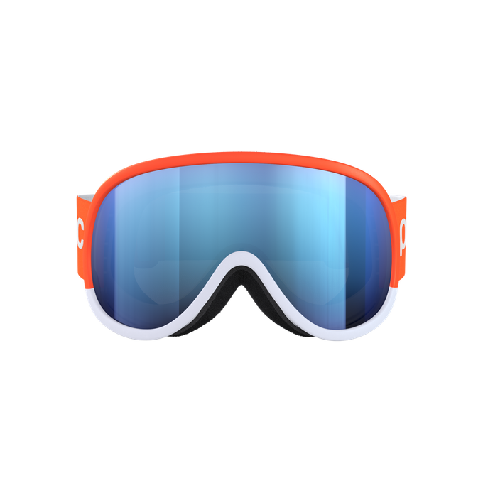 Ski goggles POC Retina Mid Race Zink Orange/Hydrogen White/Partly Sunny Blue - 2023/24