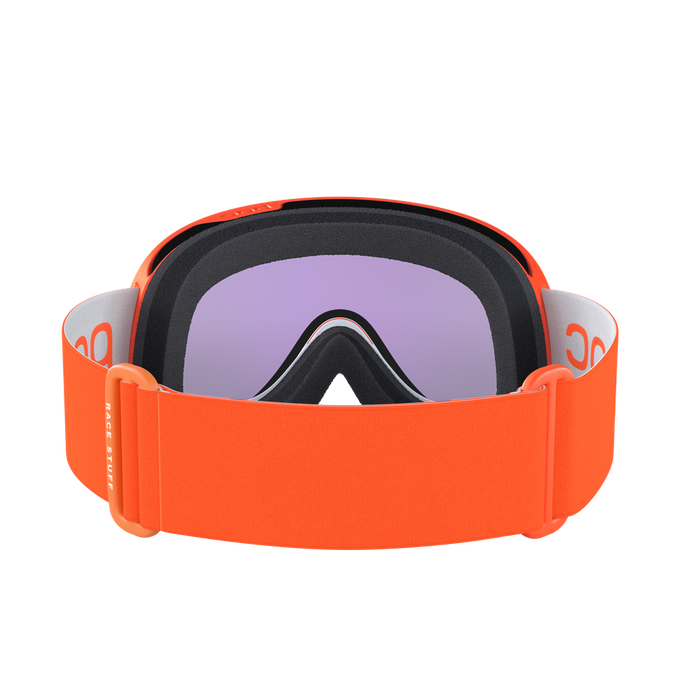 Ski goggles POC Retina Mid Race Zink Orange/Hydrogen White/Partly Sunny Blue - 2023/24