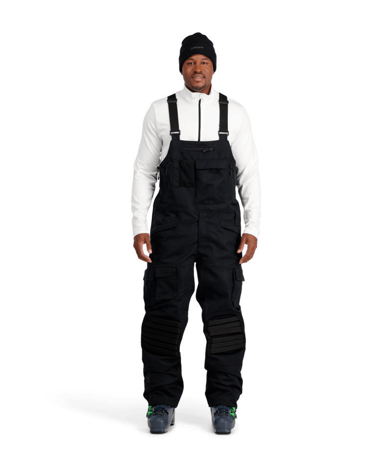 Ski pants Spyder Coaches Bib Black - 2023/24