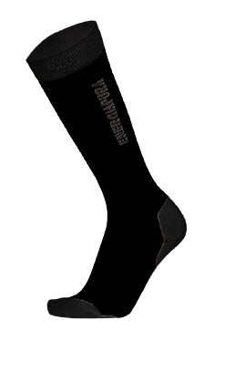 Ski socks ENERGIAPURA Long Socks Top Silk Anthracite - 2022/23