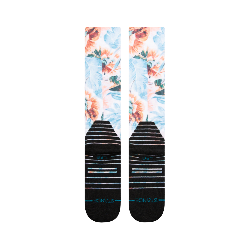 Ski socks Stance Flowerful Snow Kids White - 2023/24