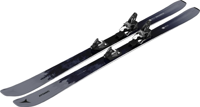 Skis Atomic Maverick 88 TI + Strive 14 GW Black/Gunmetal - 2024/25