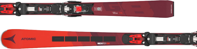 Skis Atomic Redster G8 Revoshock C + X 12 GW Red/Black - 2024/25