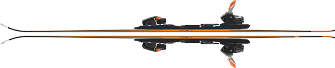 Skis Atomic Redster Q9 Revoshock S + X 12 GW Black/Orange - 2024/25