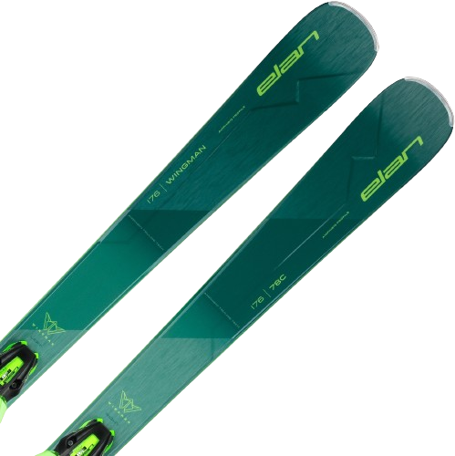 Skis ELAN WINGMAN 78 C PS + EL 10.0 GW Shift BLK/GRN B85 - 2024/25