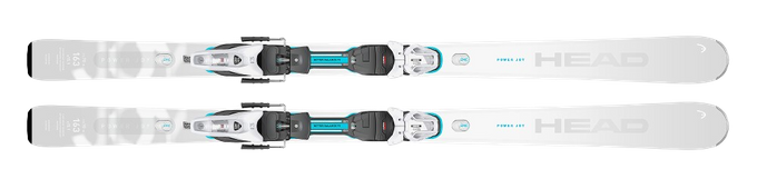 Skis HEAD Power Joy + Protector PR 13 GW Matt White 85 mm [P] - 2024/25