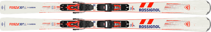 Skis Rossignol Forza 30° V-Ca + Xpress 11 GW B83 Black Hot Red - 2024/25