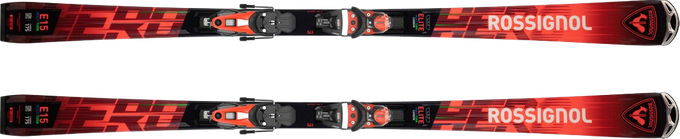 Skis Rossignol Hero Elite MT Ti Cam + Nx 12 Konect GW B80 Black Hot Red - 2024/25