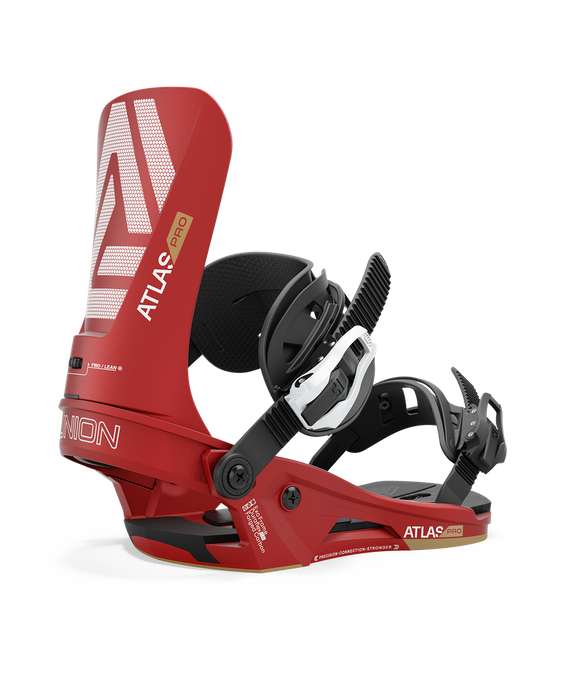 Snowboard Bindings Union Atlas Pro Metalic Red - 2024/25