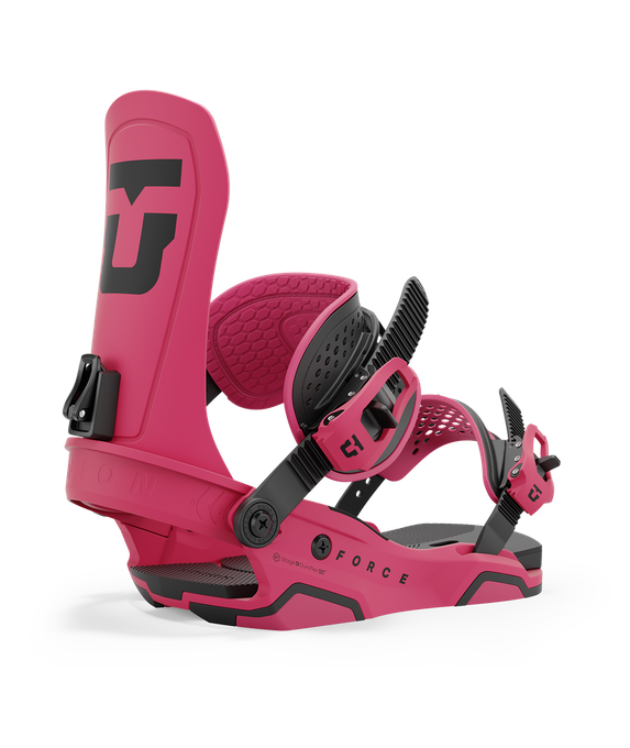 Snowboard Bindings Union Force Magenta - 2024/25