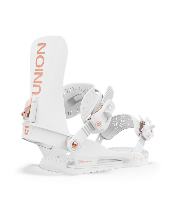 Snowboard Bindings Union Juliet White - 2024/25