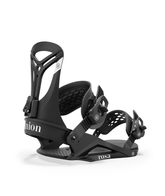 Snowboard Bindings Union Rosa Black - 2024/25