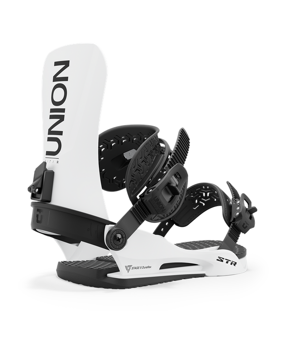 Snowboard Bindings Union STR White - 2024/25