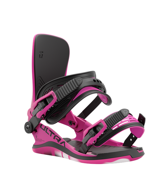 Snowboard Bindings Union Ultra Women's Hot Pink - 2024/25