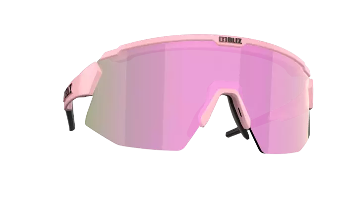 Sunglasses BLIZ Breeze Matt Pink Frame/Brown With Rose Multi Lens - 2022