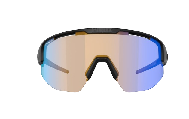 Sunglasses BLIZ Matrix Nano Nordic Light Matt Black/Coral Blue