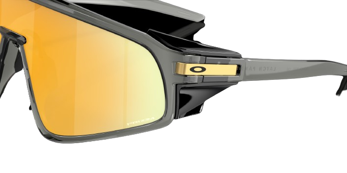 Sunglasses OAKLEY Latch Panel Prizm 24k Lenses / Grey Smoke Frame